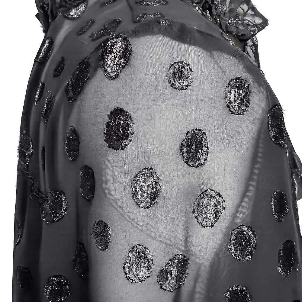 Max Studio London Swiss Dot Sheer Overlay Lined Dress | NWT - Picture 5 of 7